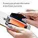 Sinjimoru Phone Grip Card Holder with Phone Stand, Secure Stick on Wallet for iPhone with Kicktand for Table. Sinji Pouch B-Grip Silicone Olive Grey