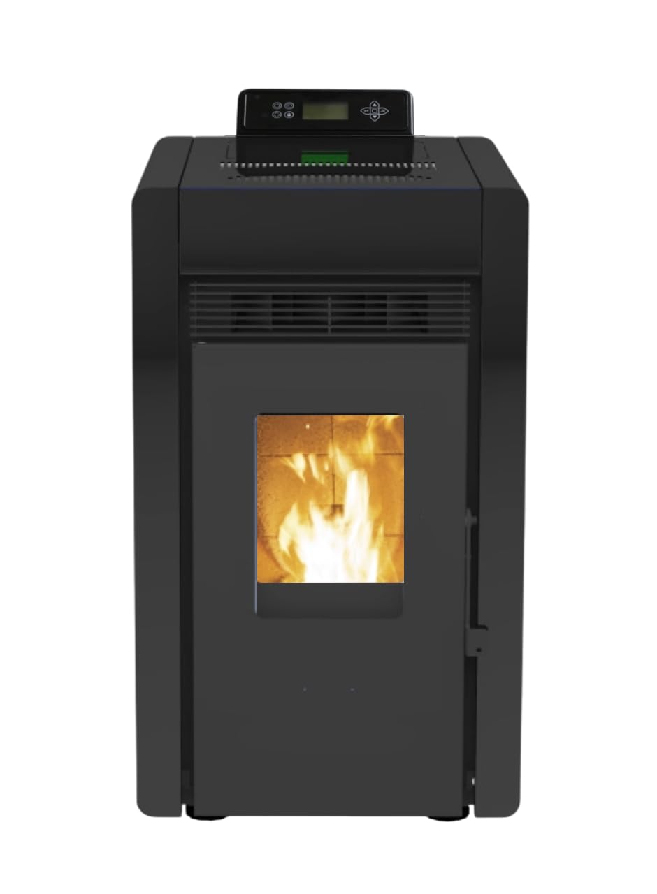 Pelletofen HLP3402 Schwarz