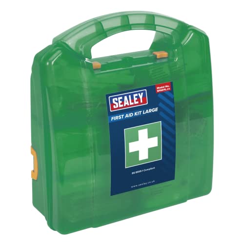 Kit de premiers secours Sealey Sfa01l conforme BS 8599-1 équipement robuste
