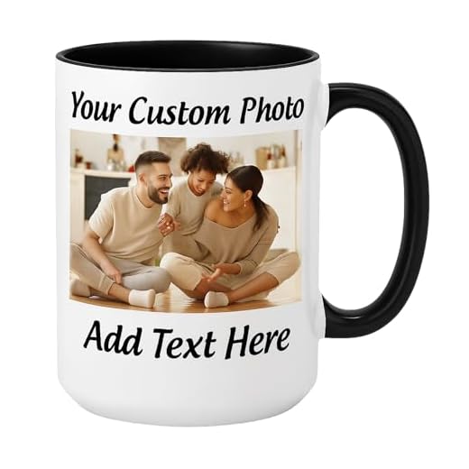 Customized 15oz Ceramic Coffee Mug