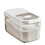 CHIZISX Große Kapazität Schiebedeckel Reisbehälter mit Schiebedeckel Küche Aufbewahrungsbox für Getreide und Trockenwaren Küche Getreidespender mit Deckel