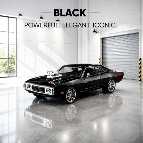Image of 1:64 Scale Die Cast Muscle Car Model, Premium Metal Collectible Vehicle with Display Box, Detailed Miniature Car for Collectors, Display, Decoration & Gifting