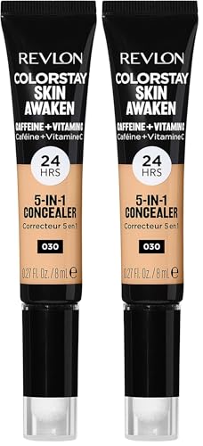 Corrector de ojeras con vitamina C Revlon Colorstay Skin Awaken 5en1 tono 030 Light Medium