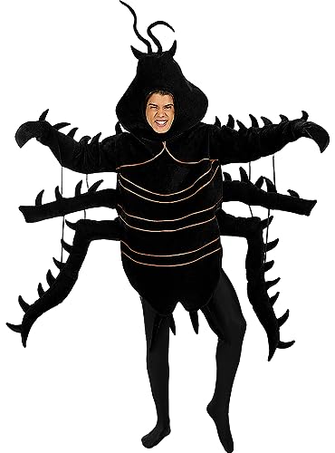 Funidelia | Disfarce de barata para homem e mulher animais, Halloween - disfarce para adultos e acessórios divertidos para festas, carnaval e Halloween - tamanho M - L - preto