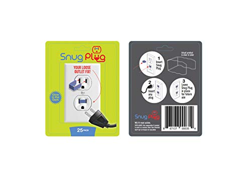 Snug Plug - Your Loose Outlet Fix (25/Pack Glow in The Dark)