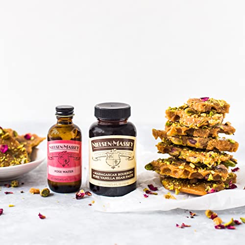 Nielsen-Massey Madagascar Bourbon Pure Vanilla Bean Paste for Baking and Cooking, 4 Ounce Bottle (2 Pack)