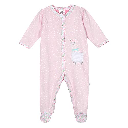 Just Born Baby Girls' Organic Lil' Llama Sleep 'n Play, 0-3 Month