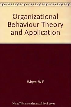Hardcover Organizational Behaviour Theory and Application Book