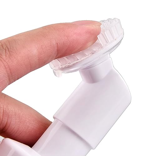 Frasco Espumador Pump Limpeza de Pele Facial Escova Silicone Skin Care Espumador para Sabonete Facia
