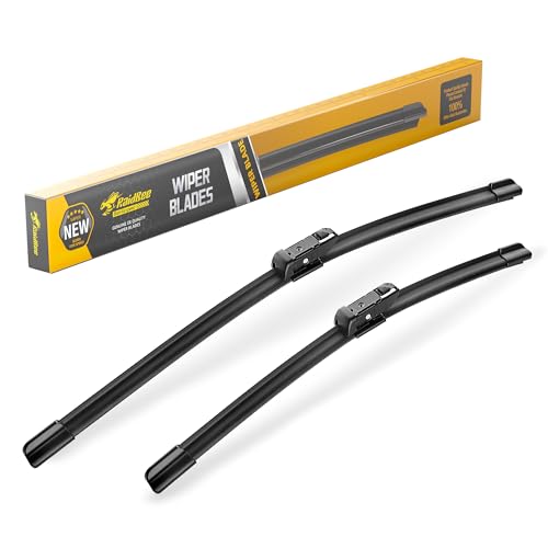 Raidbee 26+19 Windshield Wiper Blades Replacement for Tesla Model 3 2017-2025 Model Y 2020-2025 Genuine OEM Quality 2 Pack