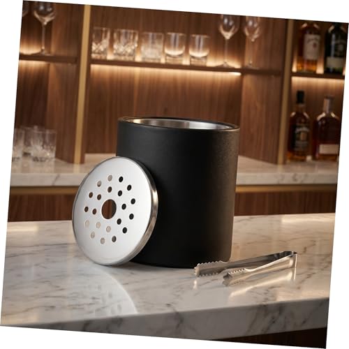 Seau à glace Tofficu au design simple et élégant en acier robuste - 7