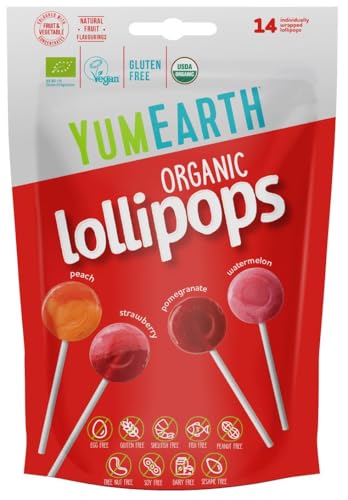 YUMEARTH Organic Pops - Confezione da 14