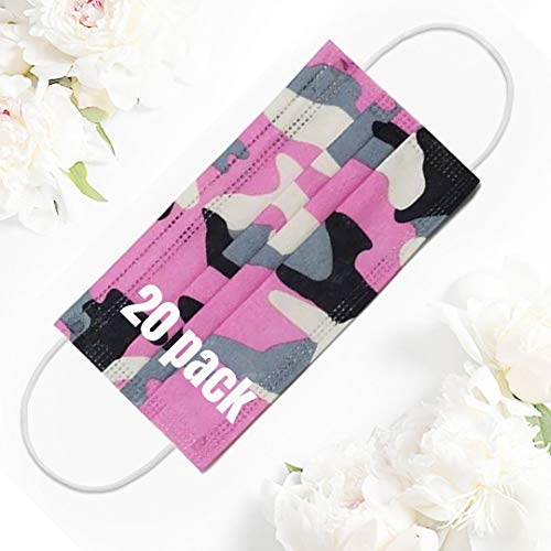 Best Cyber Deals ๐ฅ Worlds Best Disposable Camouflage Face Mask Cover 20 Pack - 3 X Ply Filter kn Safety Facemask Coverings Lightweight Breathable Protective Anti-Dust Facial Polyester Cotton (Pink) Best Cyber Deals ๐ฅ Worlds Best Disposable Camouflage Face Mask Cover 20 Pack - 3 X Ply Filter kn Safety Facemask Coverings Lightweight Breathable Protective Anti-Dust Facial Polyester Cotton (Pink)