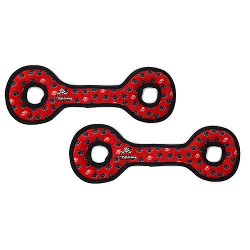 TUFFY - Worlds Tuffest Soft Dog Toy - Ultimate Tug-O-War-Squeakers-Multiple Layers Made Durable Strong Tough Interactive Play Tug