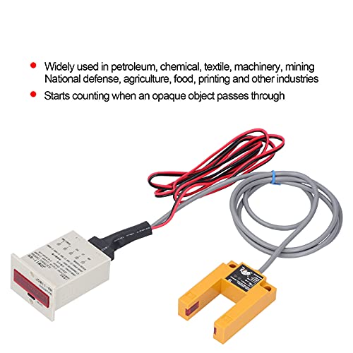 Image of Digital Display Counter,BEM?6H?30E4?CT Electronic Industrial Sensor Automatic Induction Digital Display Counter with Wire,3 Counting Method(DC12-24V)