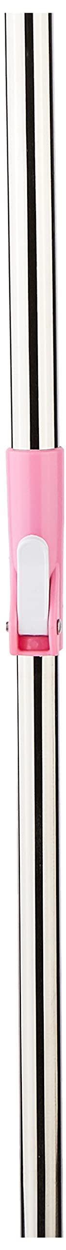 Amazon Brand - Presto! Spin Mop Stainless Steel Rod, Height-Adjustable, Lockable for Compact Storage (Pink) (B0BDS4TRKP) Amazon Price History, Amazon Price Tracker
