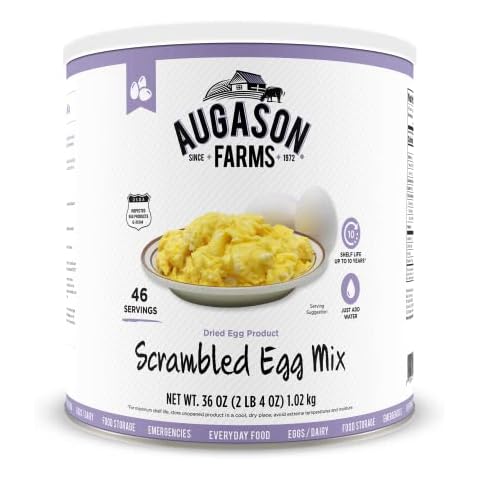 Augason Farms Scrambled Egg Mix 36 oz #10 Can by Augason Farms Cover