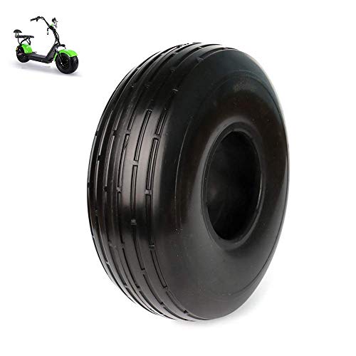 Pneus pleins 4.10/3.50-4 antidérapants et increvables pour scooter électrique 10"