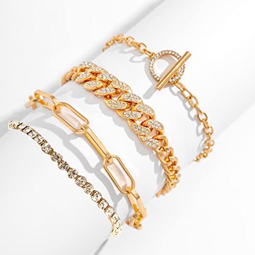 Image of yfstyle Butterfly Ankle Bracelet for Women Rhinestone Anklets Bulk Adjustable Layered Beach Ankle Bracelet Braided Chain Anklet Charm Ankle Bracelet Jewerly Gift