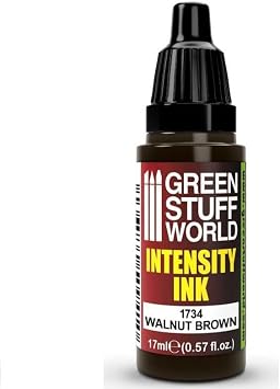 Green Stuff World Intensity Ink for Models and Miniatures Walnut Brown 1734