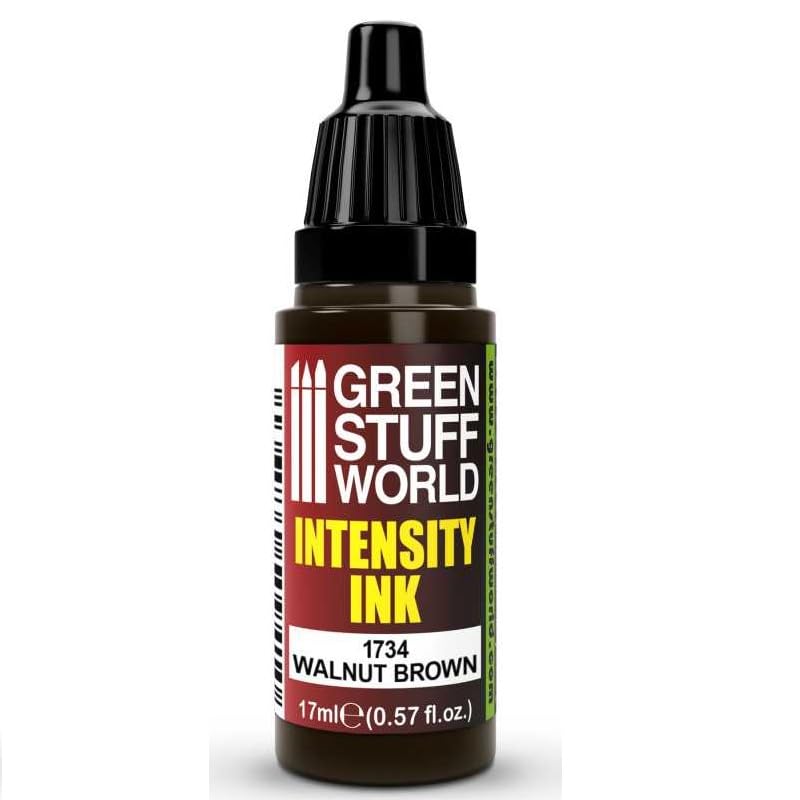 Green Stuff World Intensity Ink 17ml - Walnut Brown