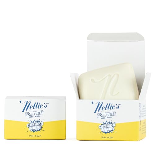 10 Best Solid Dish Soaps to Make Washing Dishes a Breeze 9 Nellie's Dish Butter Refill (2 Pack) - Lemongrass