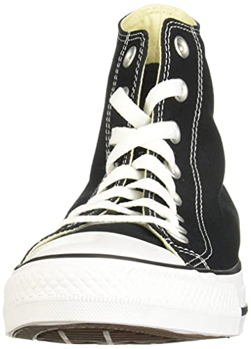 Image of Converse Chuck Taylor All Star Hi Unisex Sneaker, Black Canvas White, 11.5 Women /9.5 Men