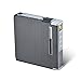 Full Pack 20 Regular Cigarettes Case/Box with Lighter USB Rechargeable Cigar Lighter Flameless Windproof Electric Lighter