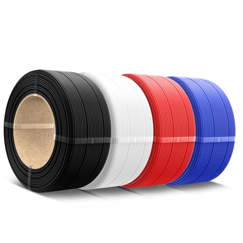 SUNLU 500g PLA Refill Filament 1.75mm, Refill PLA 3D Printer Filament Suitable for Bambu Lab Filament and SUNLU Reusable