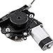 Partschoice 741-375 Rear Passenger Right Side Power Window Regulator with Motor Compatible for 01 02 03 04 Jeep Grand Cherokee WJ WK SUV