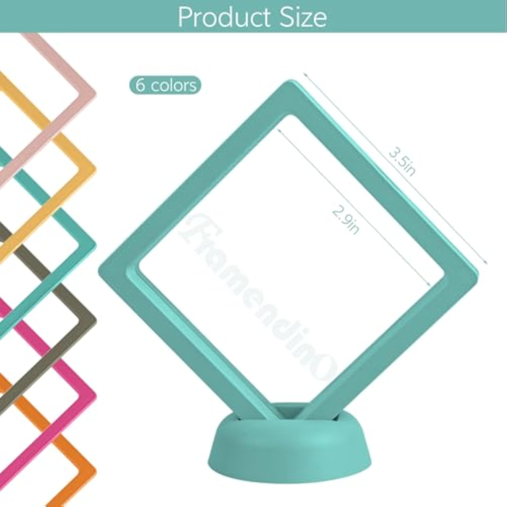 30 Pack 3D Floating Frame Display Case for Bracelets