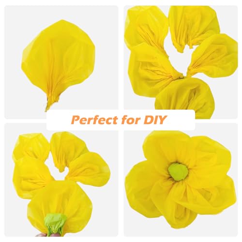 100 Blatt Seidenpapier Bunt 50x70 cm, 20 Farben, Tissue Paper Verpackungsmaterial, Geschenkpapier für Ostern Deko Geburtstag, Hochzeit, DIY, Basteln & Verpacken