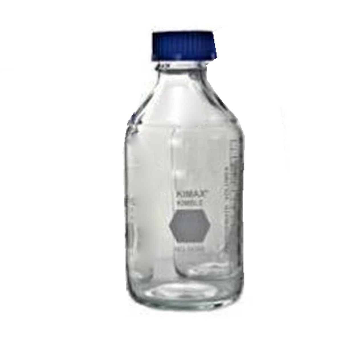 Vetreria da laboratorio Flacone for reagenti multiuso in vetro da laboratorio con tappo blu, robusto in vetro borosilicato ad alto tenore di borosilicato 3.3(1pcs 10000mL)