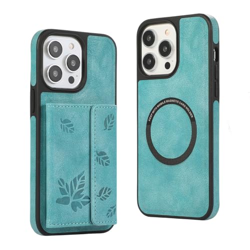 Étui en cuir iPhone 15 Plus avec portefeuille magnétique amovible chic