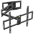 FORGING MOUNT 43–110 inch Long Arm Full Motion TV Wall Mount Holds 176 lbs, VESA 900x600mm, 42.8? Long Extension for Screen Centered on Living Room,Heavy Duty TV Mount, Tilt, Fits 12?/16?/24? Studs,