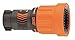 Fire Hose Nozzle, 1-1/2 In., Orange