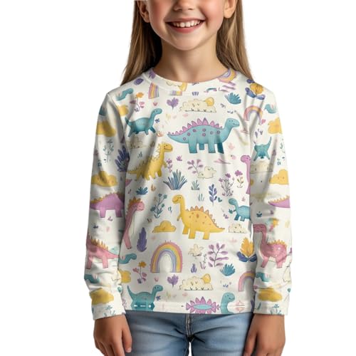 Xhuibop 3 Pack Kids Tshirts Long Sleeve Shirts Tops Sweatshirts T Shirst4