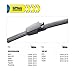 5 PLUS® 13 Inch Rear Wiper Blade Replacement for Volkswagen Golf V VI Variant 2014-2006 Jetta 2014-2009 Rabbit 2009-2006 Tiguan 2015-2009 Touareg 2010-2004 BACK Windshield Wiper Blade (13-G)