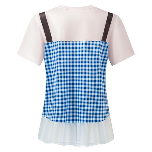 Women Oktoberfest Shirt,Bavarian Octoberfest T-Shirt,German Short Sleeve Novelty Shirt2