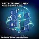 2025 NEW RFID Blocking Card, 6 Pack Fuss Protection for Entire Wallet Shield, Credit Card Protector NFC Bank Debit Blocker, Identity Theft Prevention for Passport Travel Security (6) - Image 4