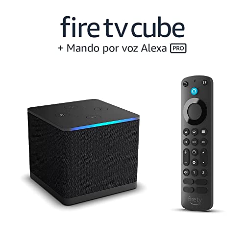 Fire TV Cube con mando por voz Alexa Pro