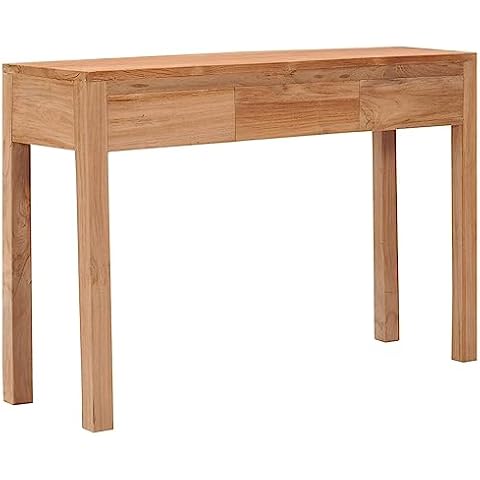 vidaXL Table Console en Teck Cover
