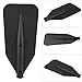 QANYEGN 3 in 1 Plastic Paddle Blade Handle Oar, Mini Paddle Extension, Detachable Canoe Paddle for Kayak Yacht Rubber Dinghy Canoe