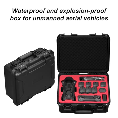 Estuche organizador rígido IP67 para UAV y accesorios miniatura 6