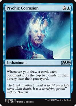 Magic: The Gathering - Psychic Corrosion - Core Set 2019