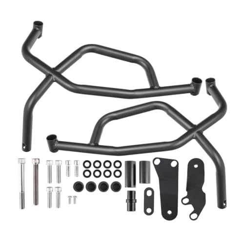 Protection moteur Tracer 700 contre les chutes avec ce crash bar inférieur durable