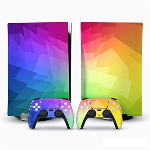 �ی� For PS5 Skin Disc Edition Anime Console And Controller Vinyl Cover Skins Wraps For PS5 Disc Version(04025) �C�A�Ȃ��A�c�����Ȃ�