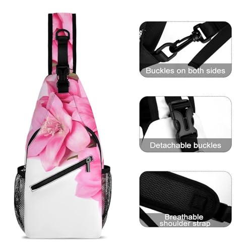 Bolso Bolsillo Cruzado Casual Floral para Mujer y Hombre miniatura 3