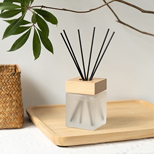 Brakula Reed Diffusers Set, Bamboo & White Tea Scented Aromatic Oil Diffuser With 10 Sticks For Room Décor, 6.1 Oz /180Ml #TOP2