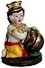 Butterthief Krishna Statue 2" Baby Hindu God Murti Art Decor Idol Golu Doll